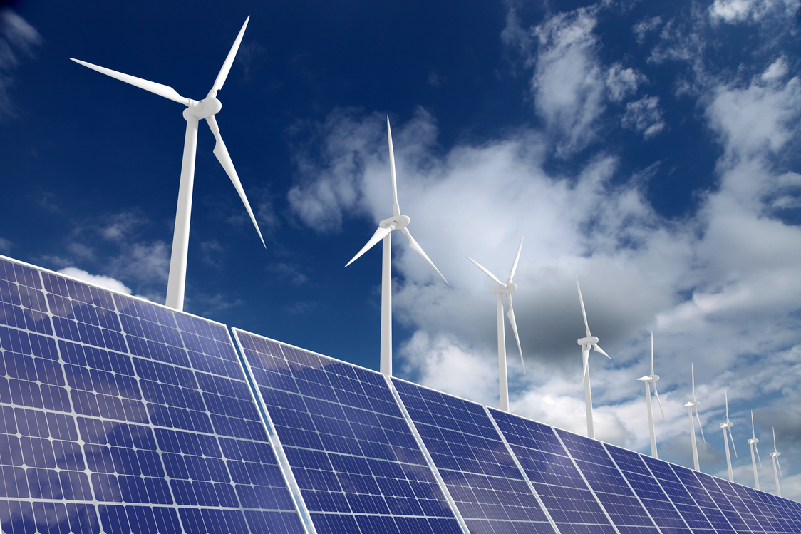Erneuerbare Stromerzeugung aus Wind und Photovoltaik